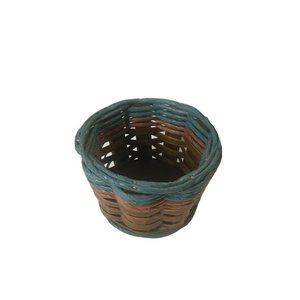 Foxcreek Basket Co. Signed Cassie Nelson Handmade In USA Foxcreek round basket
